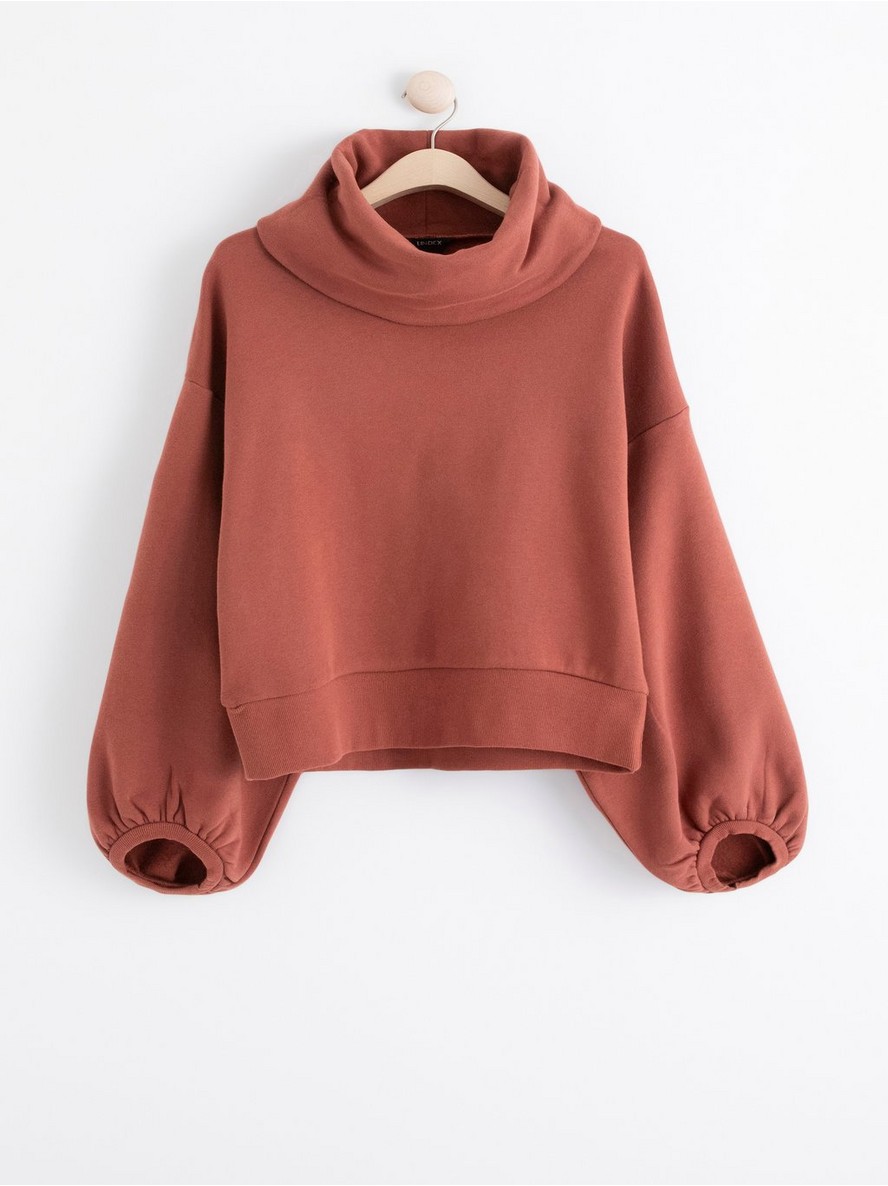 Dukserica – Sweatshirt with large collar