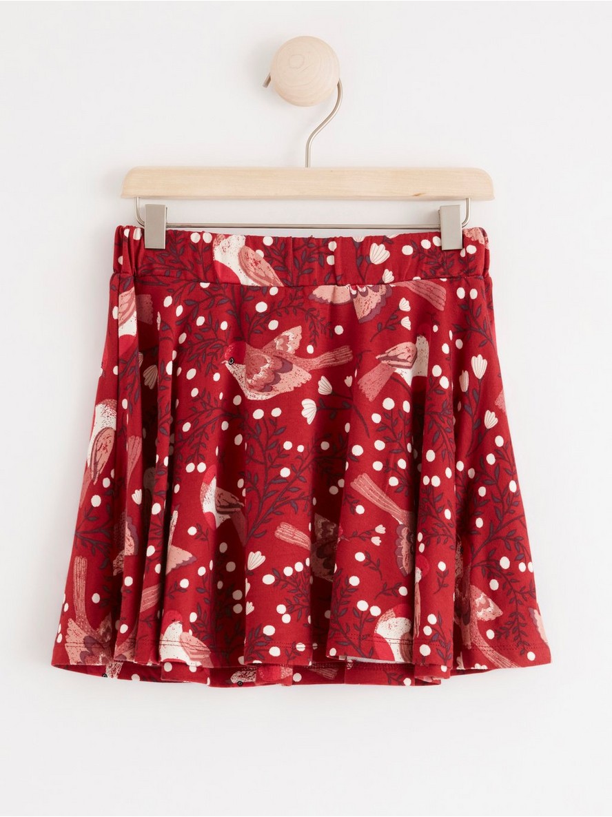 Suknja – Flared skirt with birds