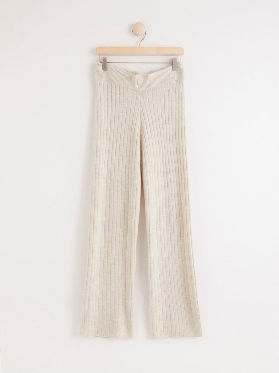 Pantalone – Rib-knit trousers