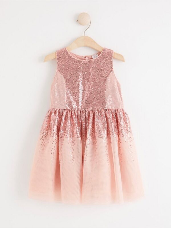 Sequin tulle dress - 8242526-6928