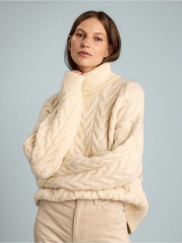 Cable knit jumper - 8247914-7862
