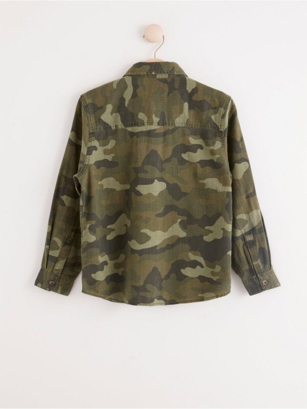 Camouflage overshirt - 8248500-7588