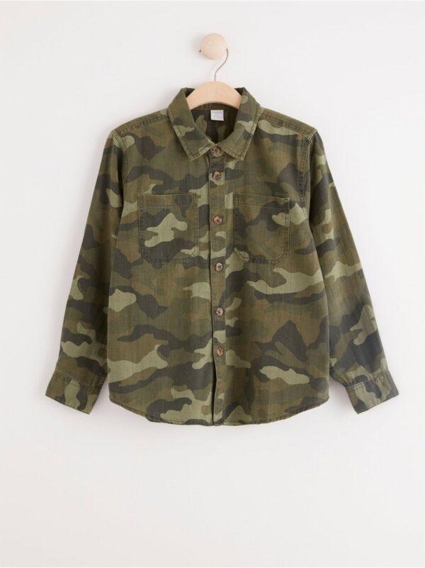 Camouflage overshirt - 8248500-7588