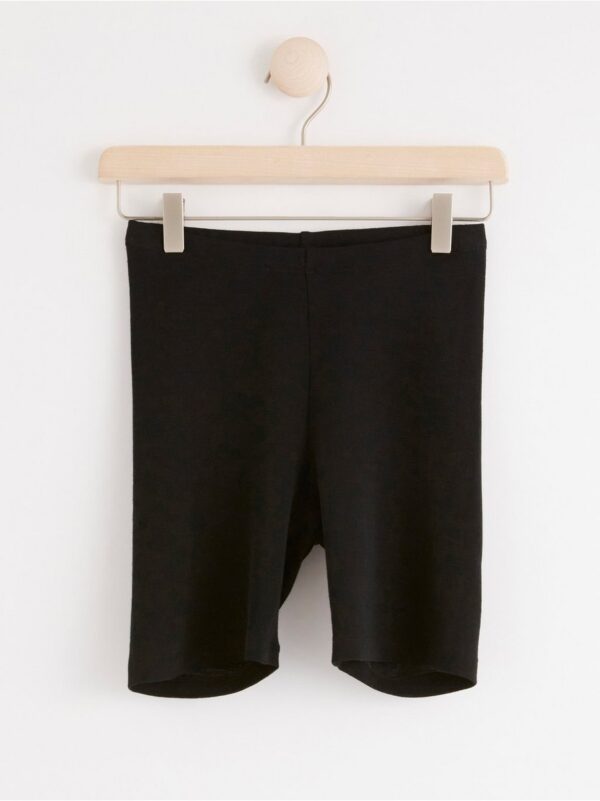 Biker shorts in merino wool - 8249154-80