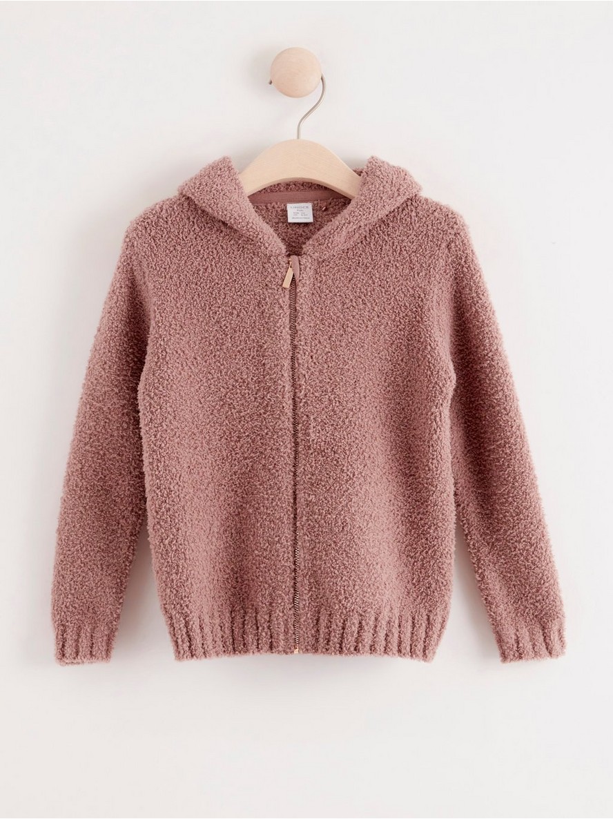Dukserica – Bouclé zip hoodie