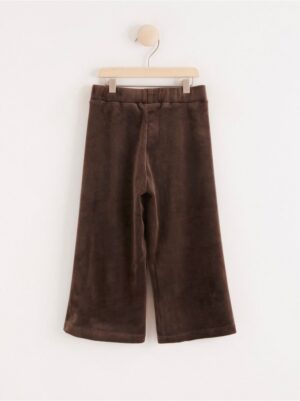 Velour trousers - 8253409-1914