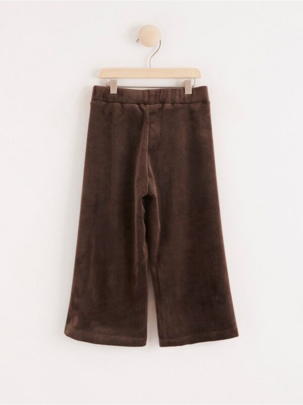 Velour trousers - 8253409-1914