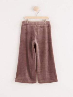 Velour trousers - 8253409-4671