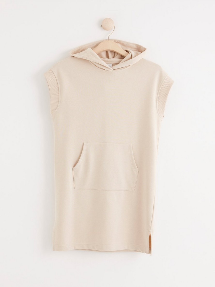 Haljina – Sleeveless hoodie dress