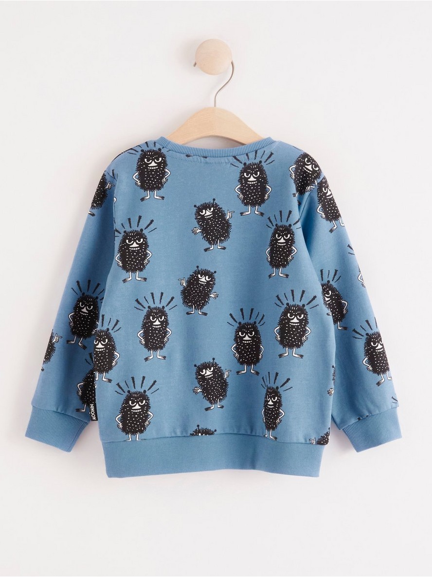 Sweatshirt with Moomin print - 8265416-8781