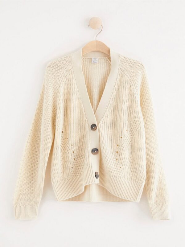 Knitted cardigan - 8267796-9428
