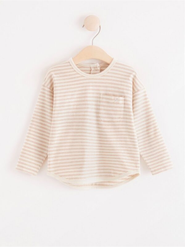 Striped long sleeve top - 8271903-1230