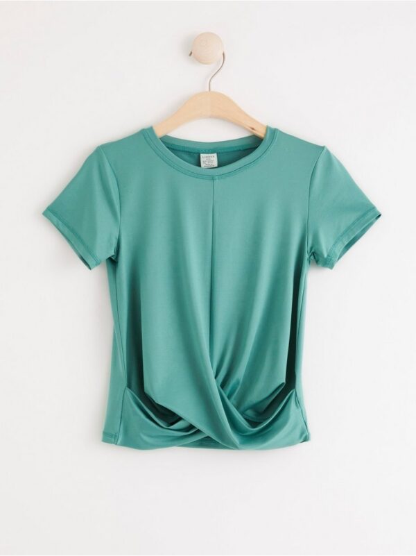Sports top with knot - 8273049-6591