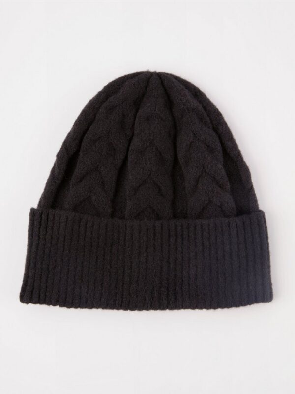 Cable knit beanie - 8274856-80