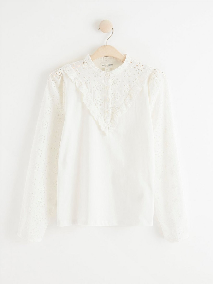 Bluza – Blouse with broderie anglaise