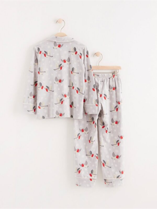 Pyjama set with bird print - 8290233-6952