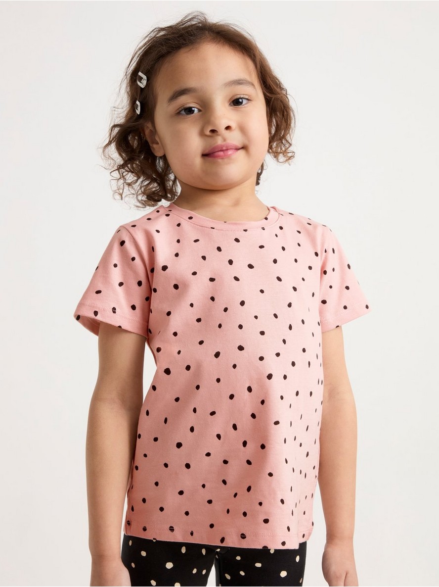 Majica – Short sleeve top with dots