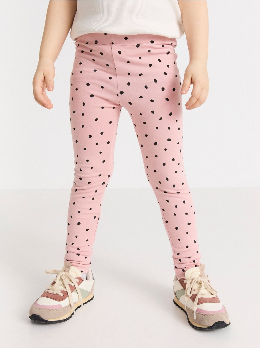 Leggings with dots - 8292072-7723