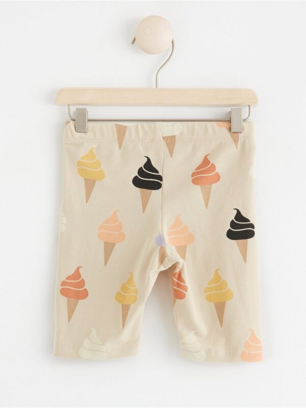 Biker shorts with ice creams - 8292078-8545
