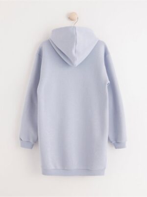 Hooded sweatshirt dress - 8293816-8764
