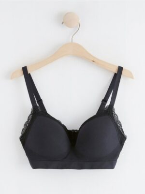 Wirefree prosthesis bra with lace - 8296171-80