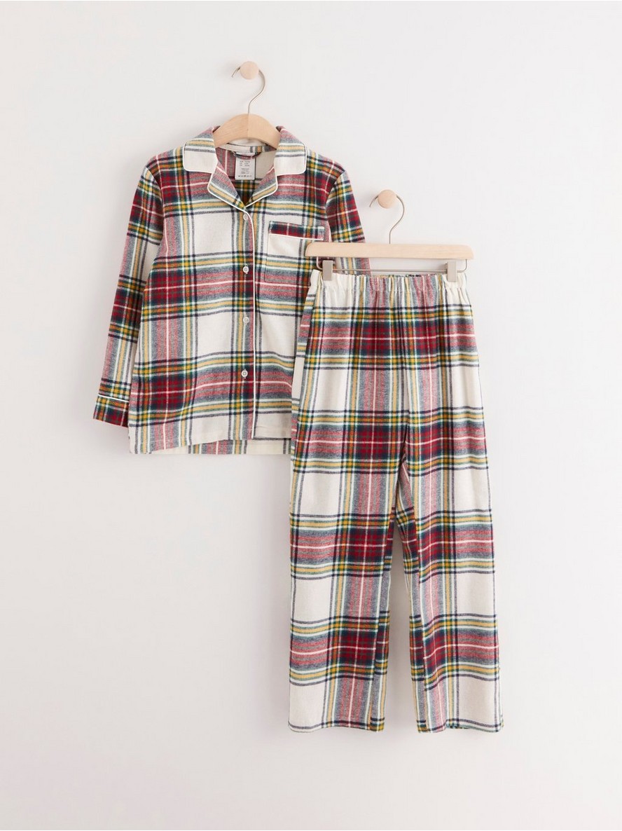 Pidzama – Plaid flannel pyjama set