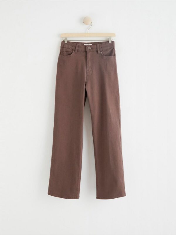 VANJA Wide high waist jeans - 8298234-5290