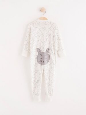 Pyjamas with dots and back appliqué - 8305254-325