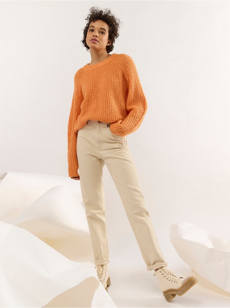 Dzemper – Chunky rib-knit jumper