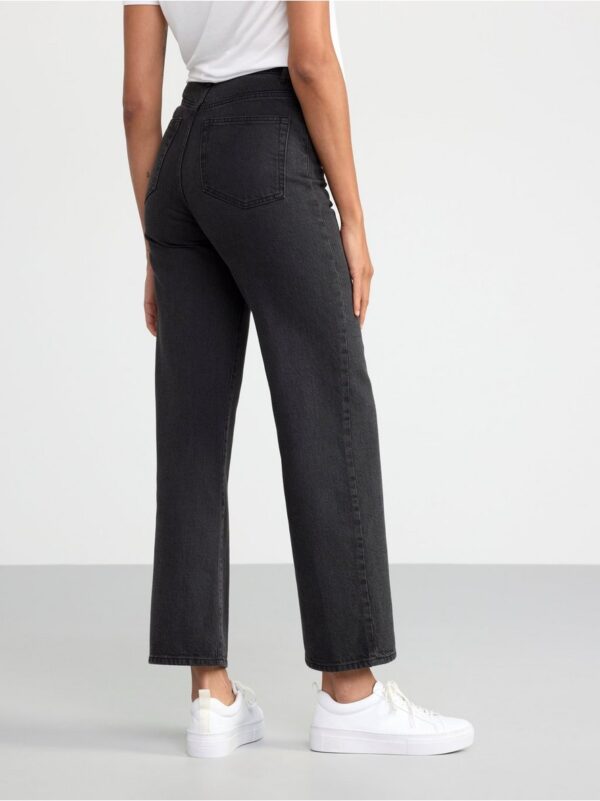 HANNA Wide high waist jeans with cropped leg - 8308185-80