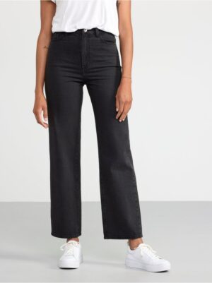 HANNA Wide high waist jeans with cropped leg - 8308185-80