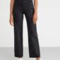 HANNA Wide high waist jeans with cropped leg - 8308185-80