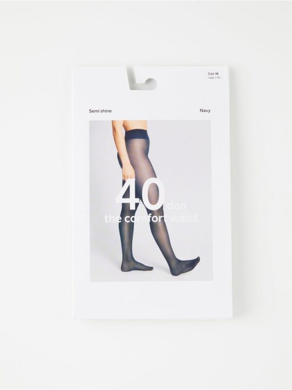 Comfort waist semi shine tights 40 denier - 8308343-6712