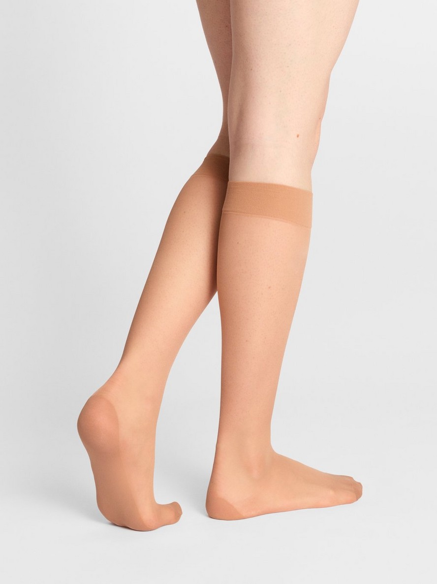 Carape – Knee highs 40 denier with reinforced sole