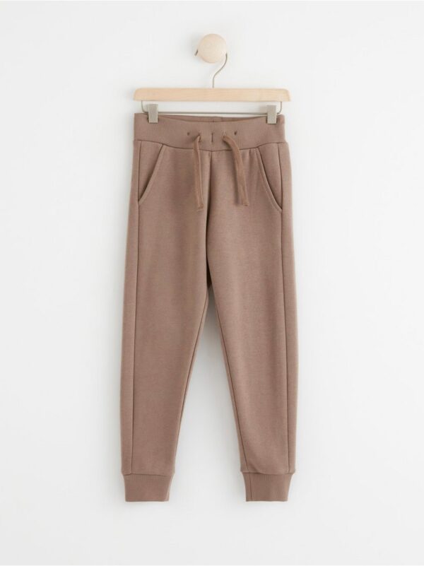 Sweatpants with brushed inside - 8308689-9849