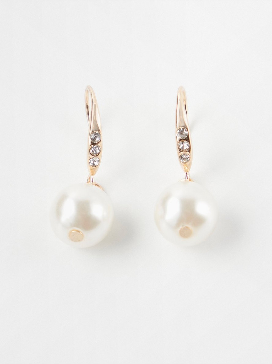Mindjuse – Drop earrings with pearls