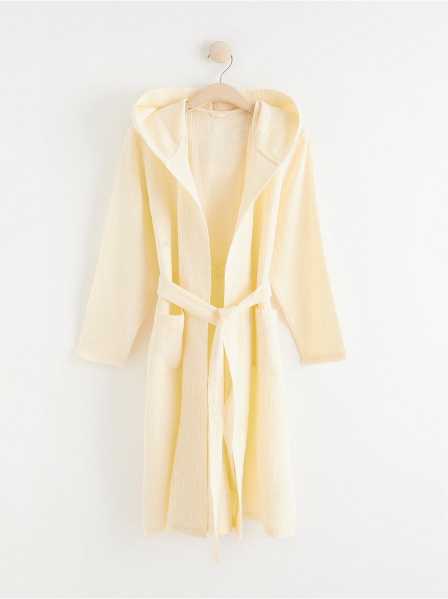Bademantil – Crincled cotton robe