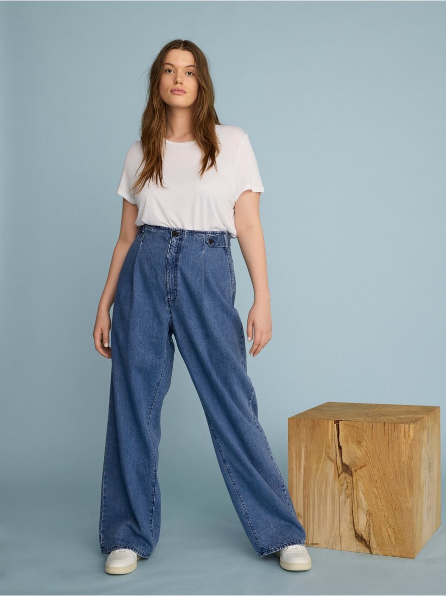 Pantalone – Extra wide high waist jeans