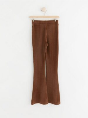 Flared ribbed trousers - 8314707-7153