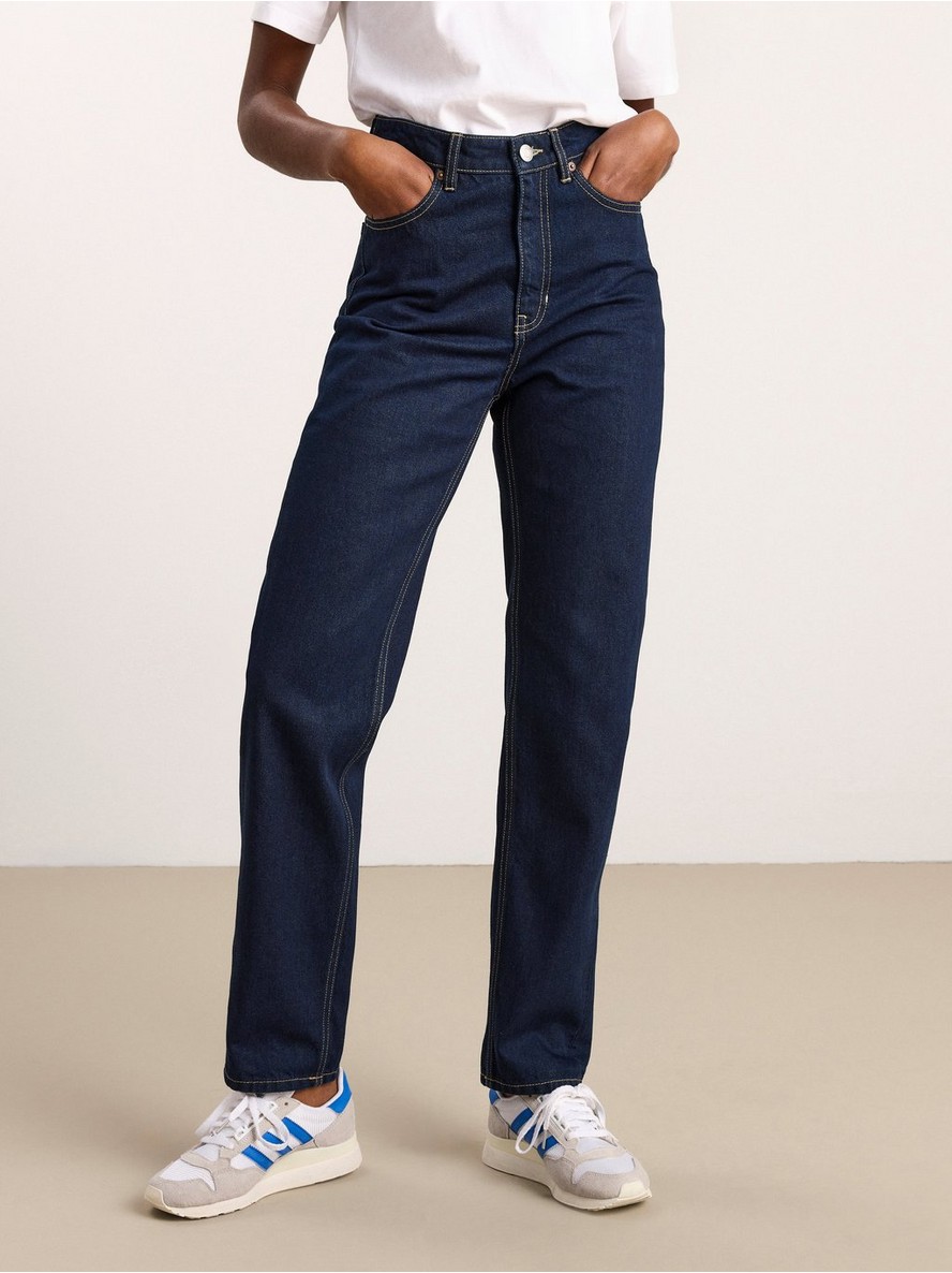 BETTY High waist straight jeans - 8318126-822