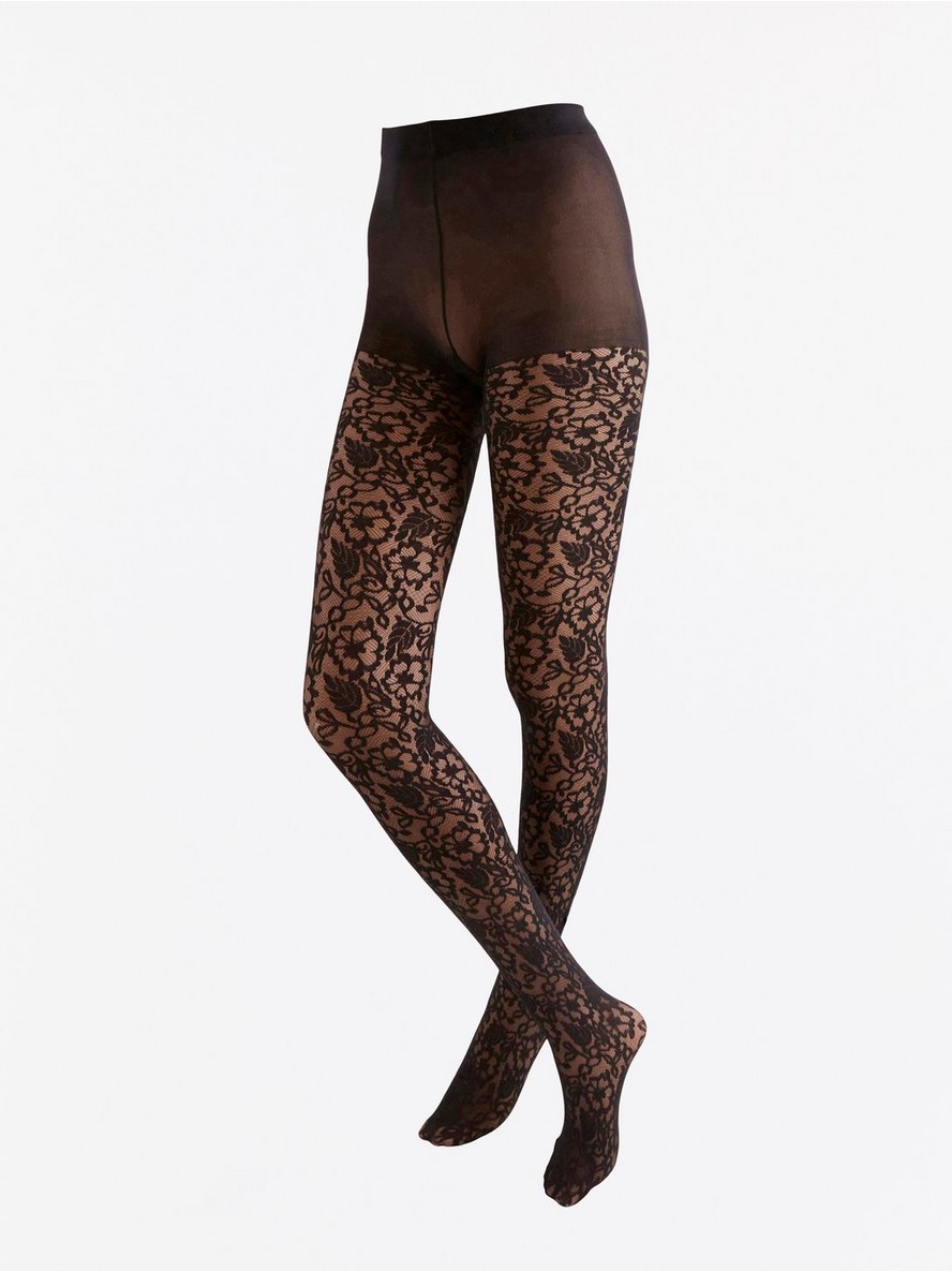 Hulahopke – Lace tights 30 denier