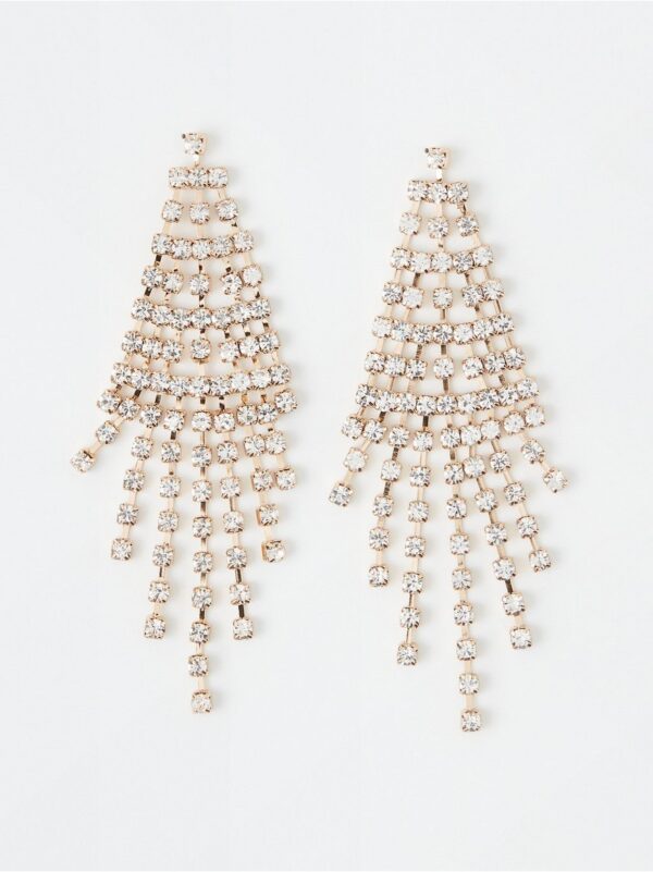 Drop stone earrings - 8319616-70