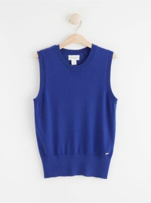 Fine-knit vest - 8322155-8579