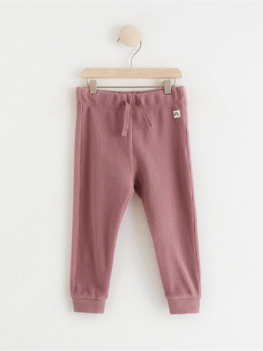 Pantalone – Waffled trousers