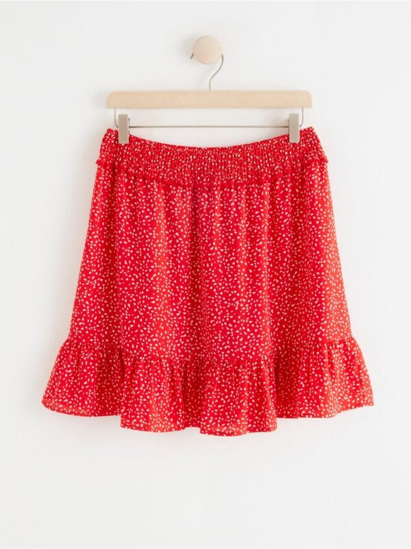 Patterned mini skirt - 8323783-7855