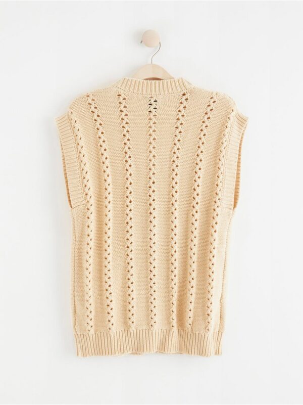 Knitted vest - 8324104-410