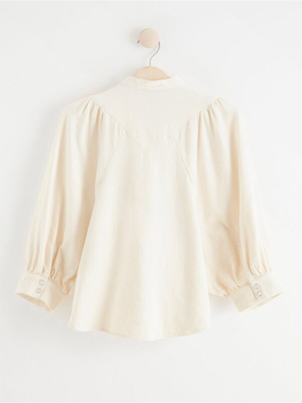 Twill blouse - 8324204-1230