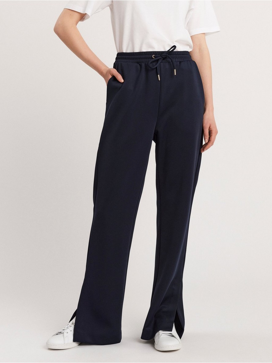 Pantalone – Straight high waist trousers