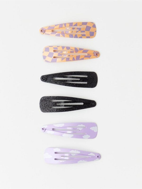 6-pack hair clips - 8326247-80