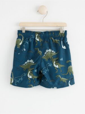 Swim shorts with dinosaurs - 8326604-6465